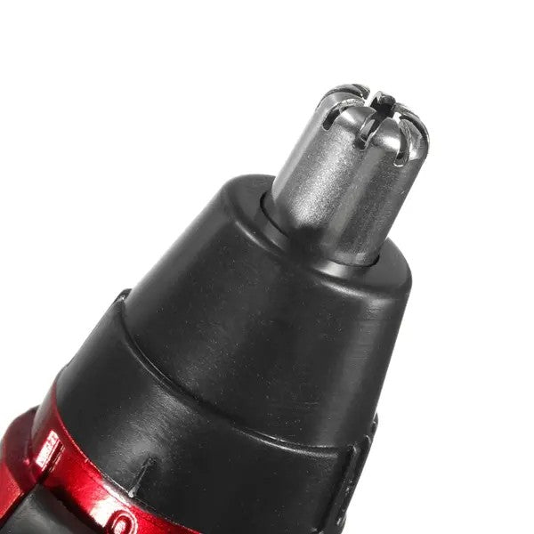 nose hair trimmer head close up