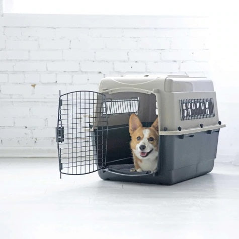 Ultra Vari Medium Heavy Duty Plastic Portable Dog Kennel Crate