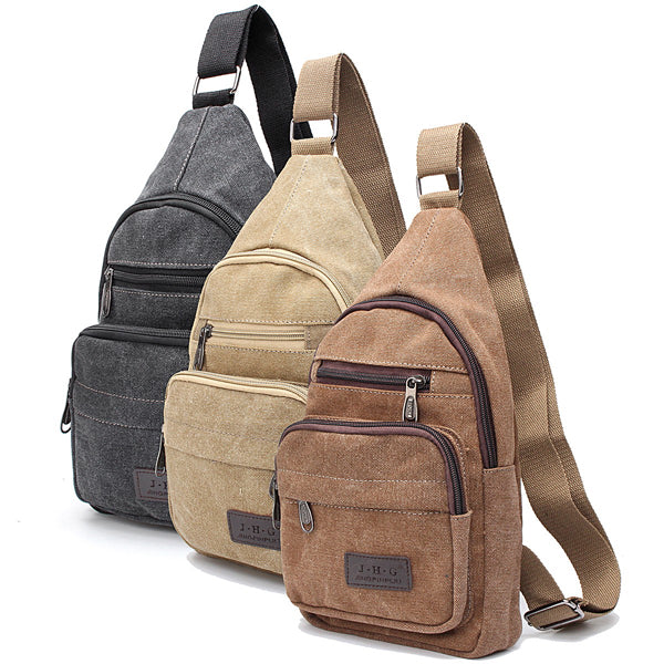 SlingBago™ Canvas Urban/Outdoor/Travel Shoulder Sling Bag for Men & Women