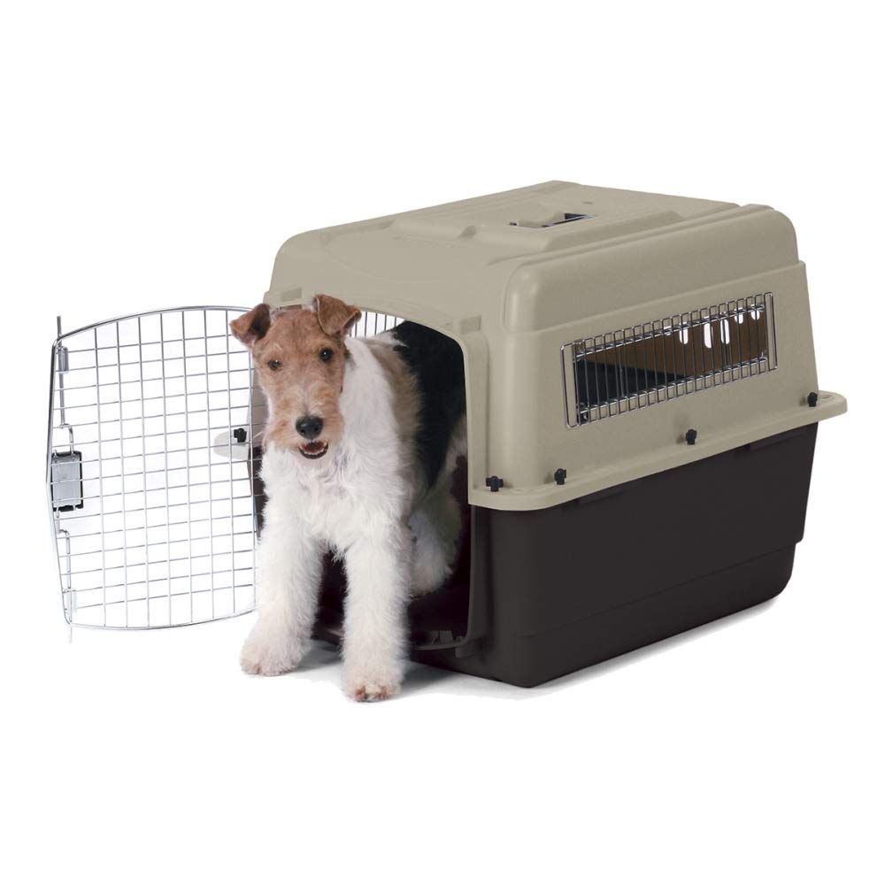 Ultra Vari Medium Heavy Duty Plastic Portable Dog Kennel Crate