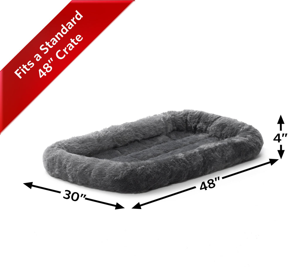 QuietTime™ Dog Beds for Metal Dog Crates Bolster Pet Bed