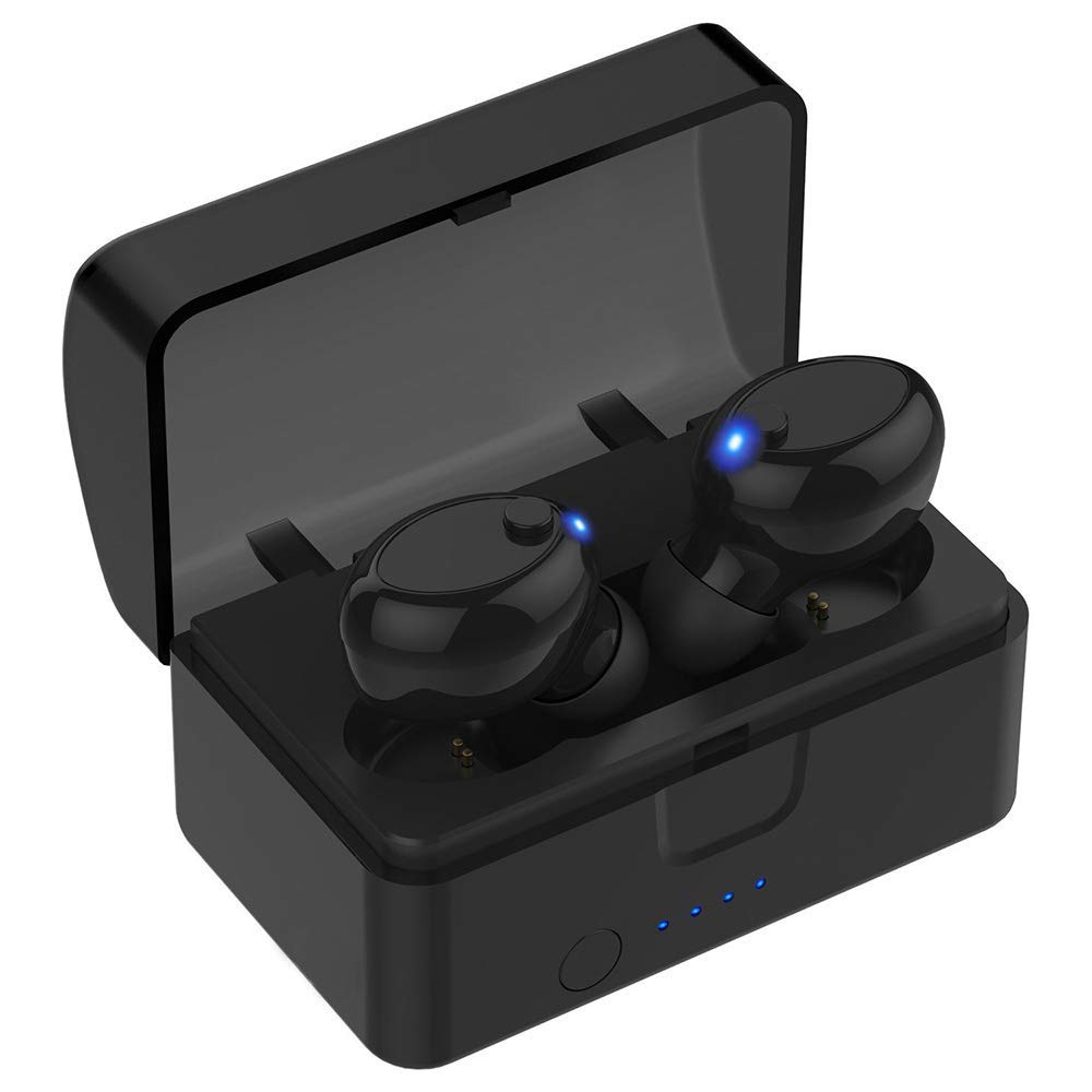 Wireless Earphone Headphone Sport Bass Stereo with Charging Box