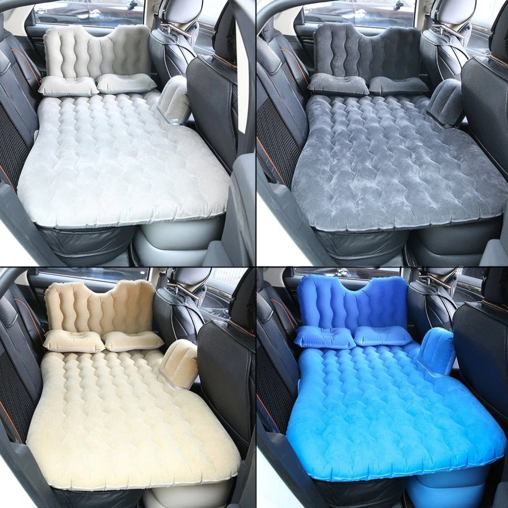 AiryBed™ Car Travel Inflatable Air Mattress Back Seat Portable Camping Bed Cushion with Back Support