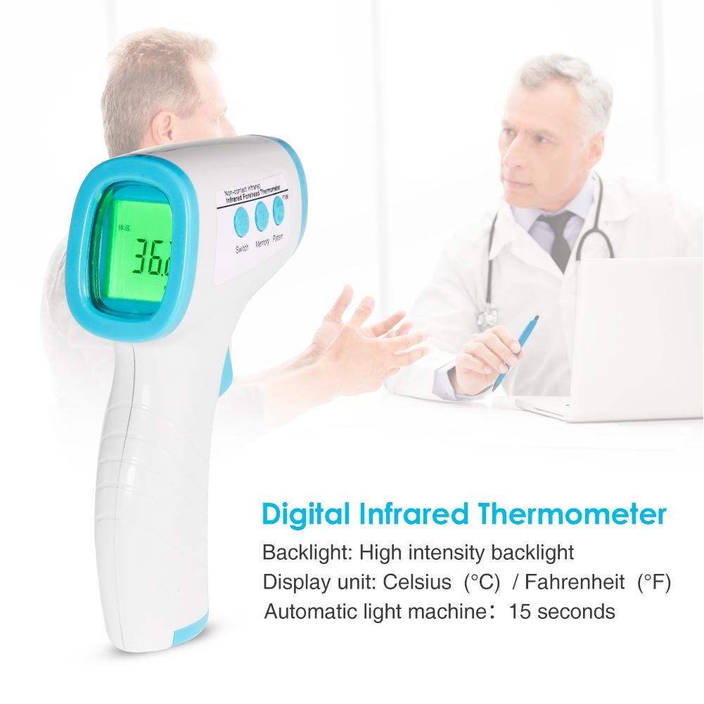 Baby Thermometer Best For Infant Kids Adults Non Contact Forehead Ear Infrared Digital Fast Accurate