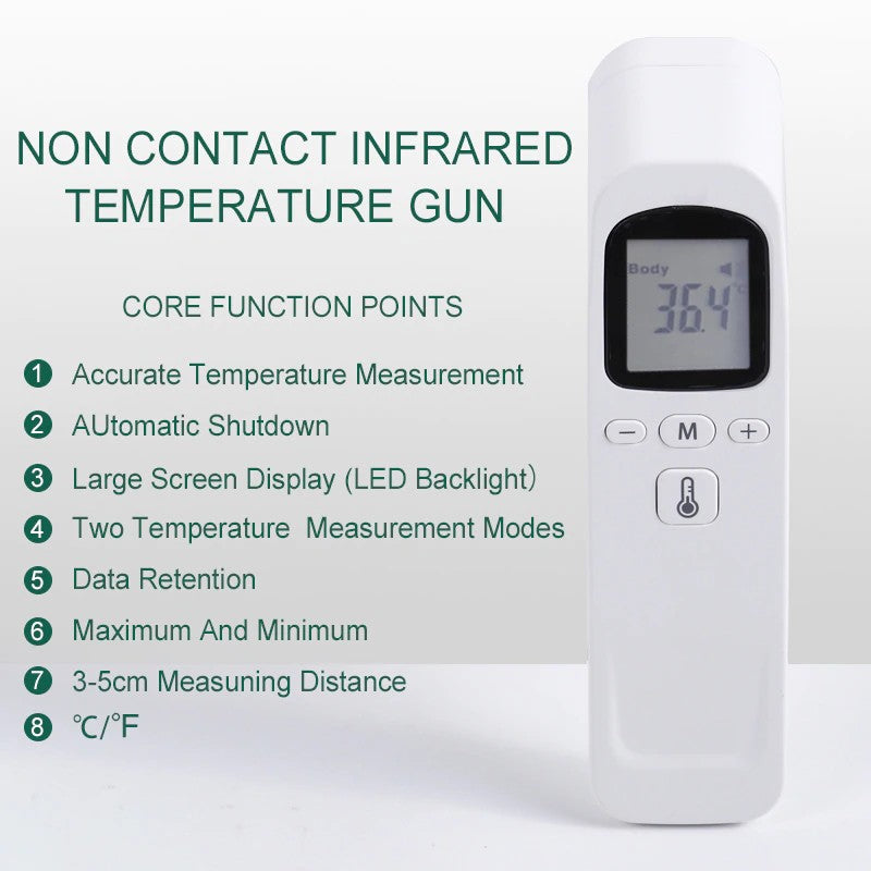 Baby Thermometer | Digital Infrared | Forehead Ear Non-contact | Adult