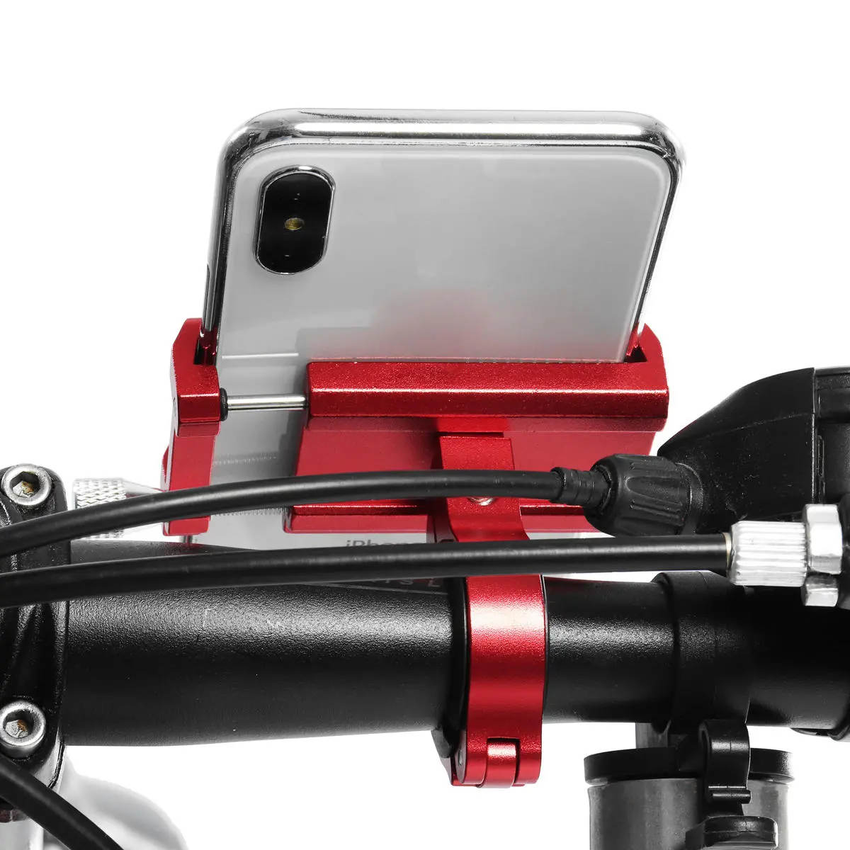 Bike Phone Mount Handlebar View