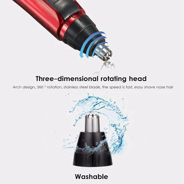 nose hair trimmer washable waterproof