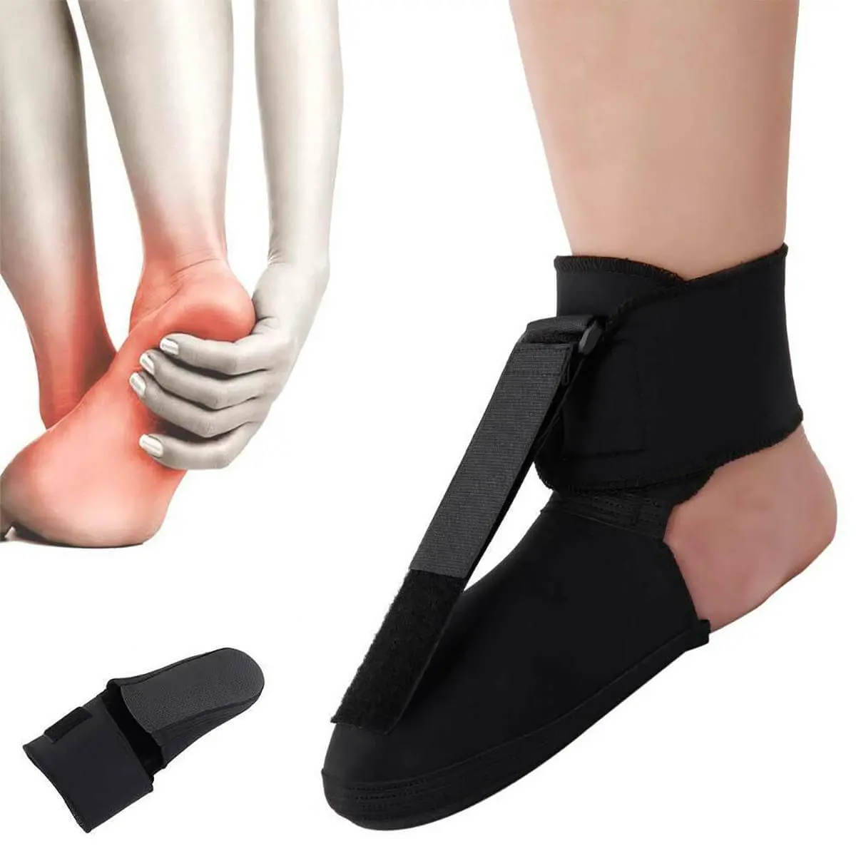 Adjustable Plantar Fasciitis Foot Brace | Night Splint Fashion Support For Heel Pain Relief
