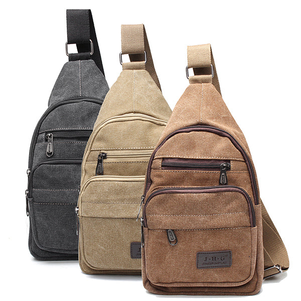 SlingBago™ Canvas Urban/Outdoor/Travel Shoulder Sling Bag for Men & Women